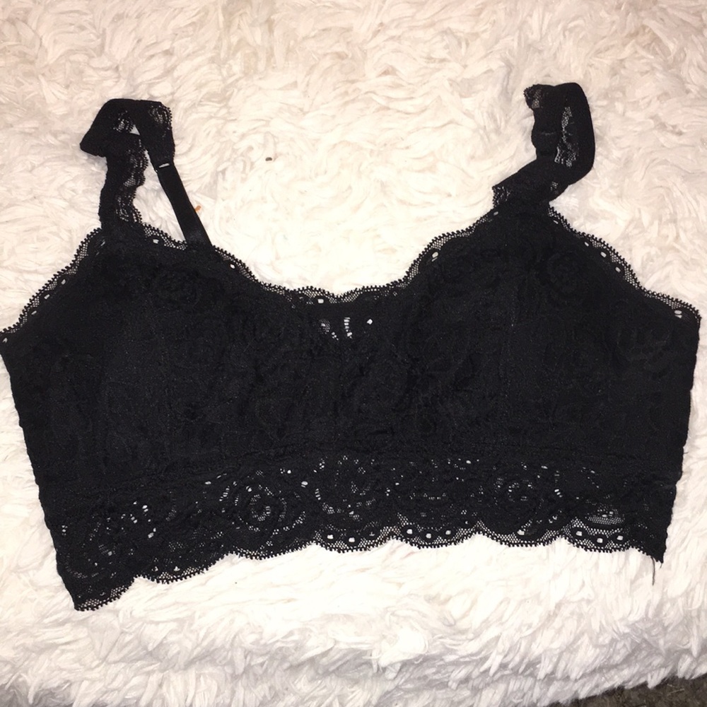 Black bralette